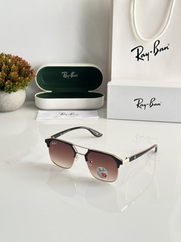 Rayban 04 Gold Brown