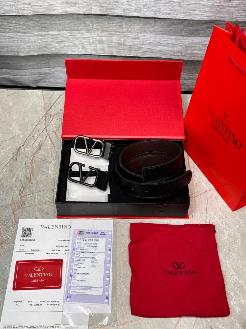 valentino combo belt with og carrybag