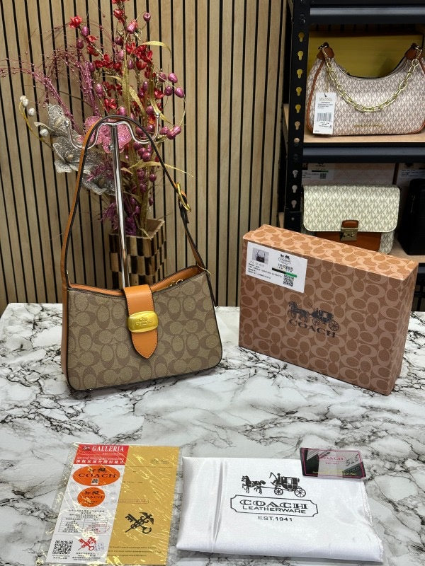 COAC H CLAIRE HANDBAG WITH OG BOX AND DUST BAG