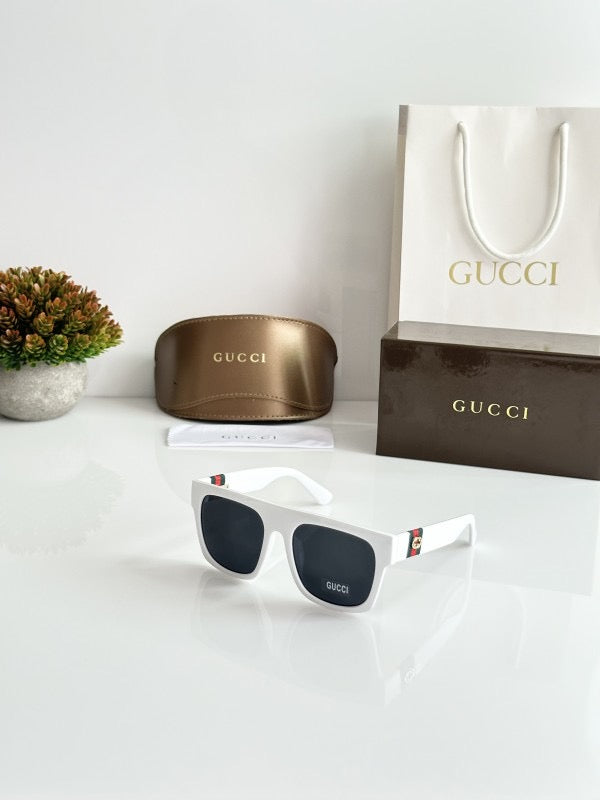 Gucci 8735 White Black