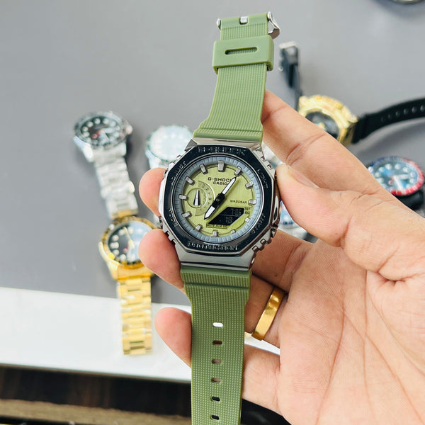 G shock Gm2100 green