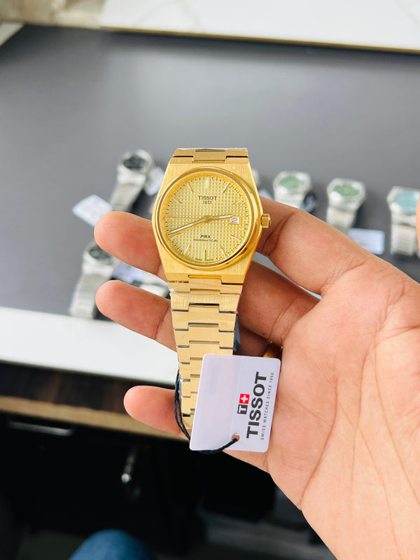 Tissot PRX Gold