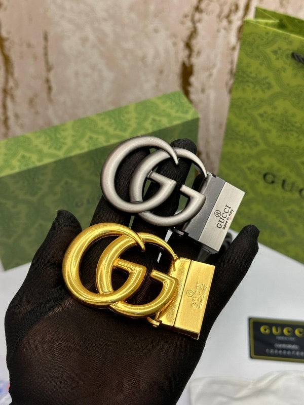 GUCCI PREMIUM BELT DOUBLE  BUCKLE