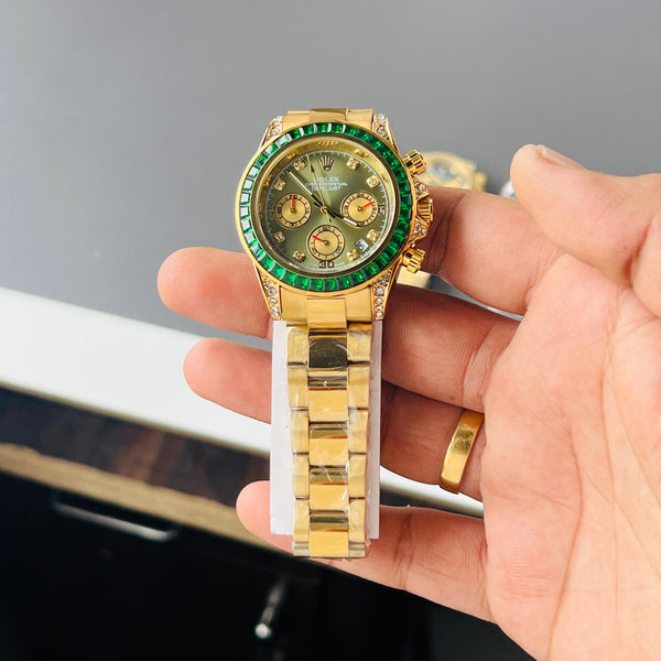 Rolex green diamond