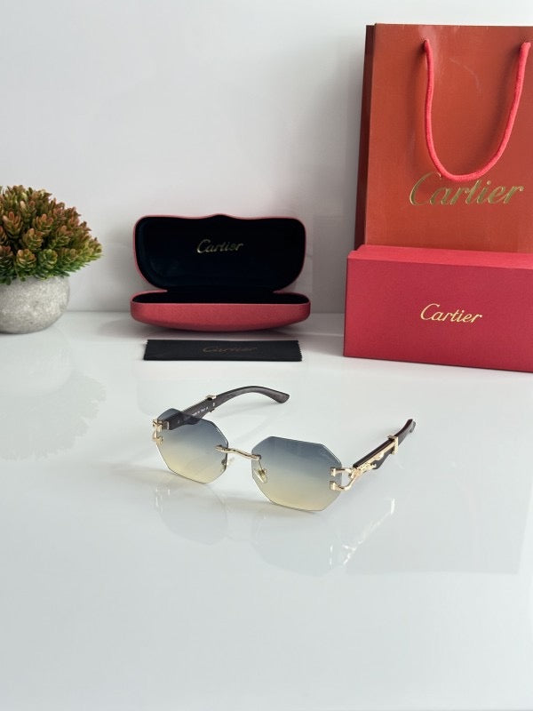 Cartier 3041 Gold Green DC