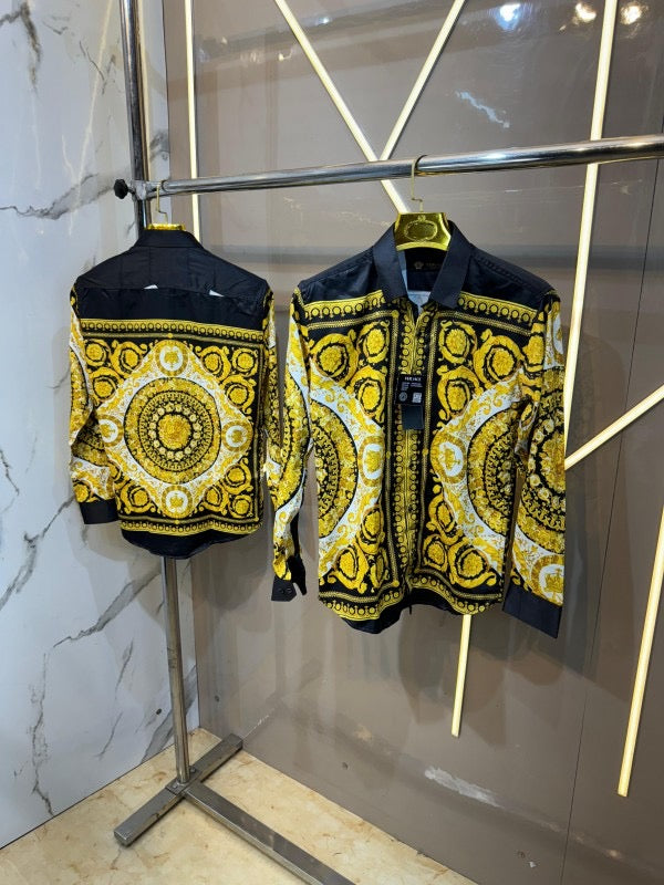 VERSACE COUTURE IMPORTED ALL OVER PRINTED FULL SLEEVES SHIRT