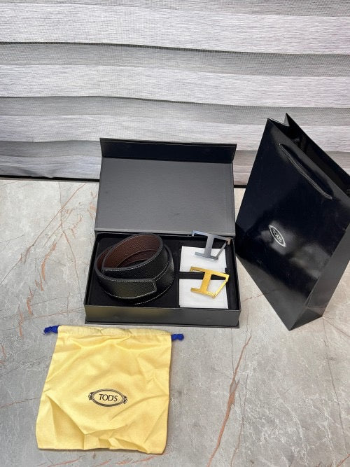 TODS combo belt with og carrybag