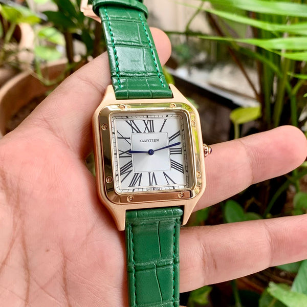 Cartier DuMont  Green Gold