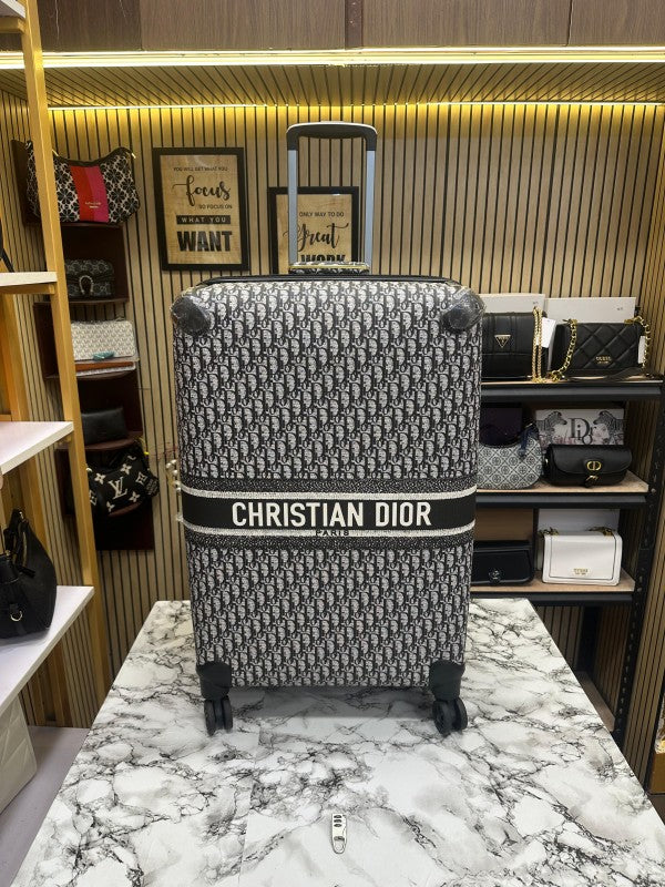 Christian Dior TrolleyBag Premium Quality Luggage Bag With Lock