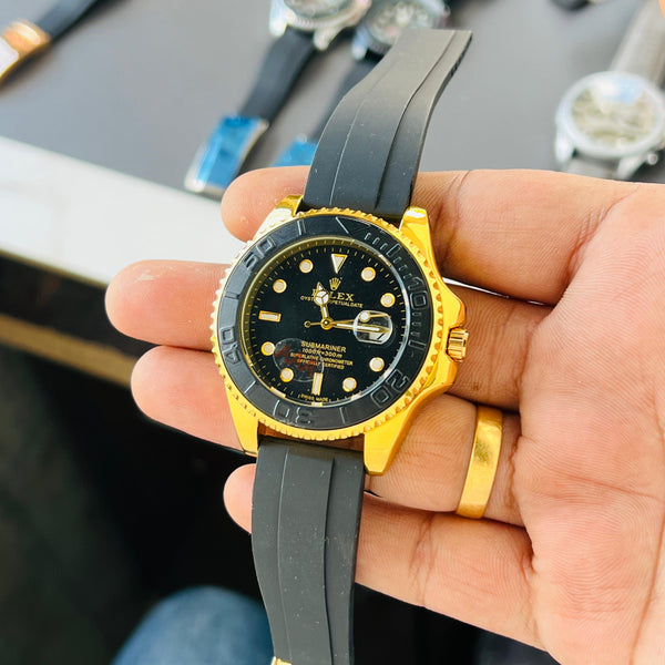 Rolex Yatch-Master Gold Black