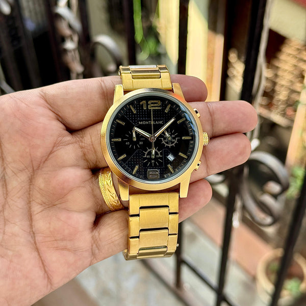 MontBlanc Gold Black