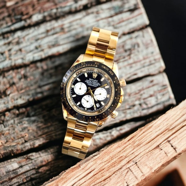 Rolex Daytona Chosmograph Gold Black